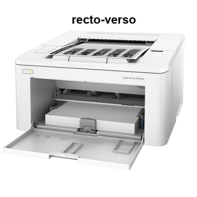 Imprimante HP LaserJet Pro m203dn recto-verso