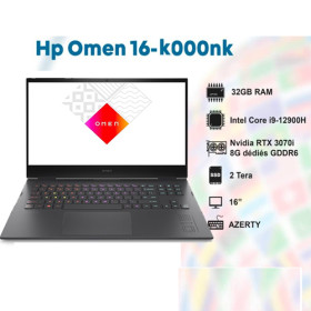 HP Omen Gamer 16-K000nk Core i9  32GB RAM / 2To