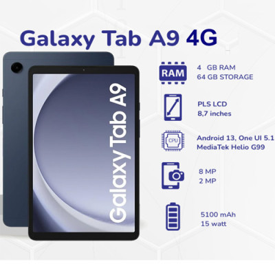 Samsung Tab A9 4Go RAM / 64Go 5100 mAh