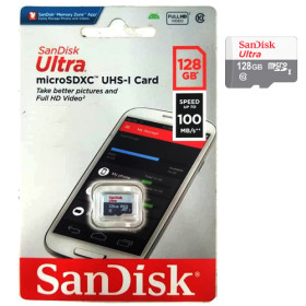 Carte mémoire 128Go SDXC SanDisk Ultra
