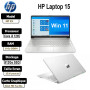 HP 15 Core i3 12e gén ( 8Go RAM , SSD 512 Go) 15,6" FHD