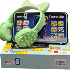 Tablette enfants Bebe-Tab Tygra 8s avec Casque
