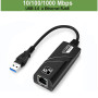 Adaptateur Ethernet USB 3.0 vers RJ45 Lan 1000Mbps