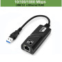 Adaptateur Ethernet USB 3.0 vers RJ45 Lan 1000Mbps