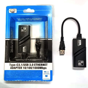Adaptateur Ethernet USB 3 à RJ45 10/100/1000 Mbps