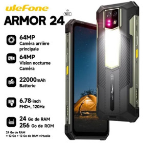 Ulefone Armor 24  12 Go RAM / 256Go 22000mAh