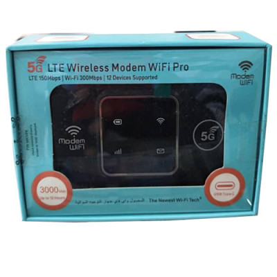 Wifi Pocket Pro Universel 4G 2.4Ghz 3000mAh