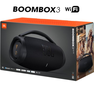 Boombox 3 JBL avec Wi-Fi et Bluetooth