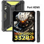 Ulefone Armor Pad 3 Pro 8Go RAM 256 Go Port HDMI
