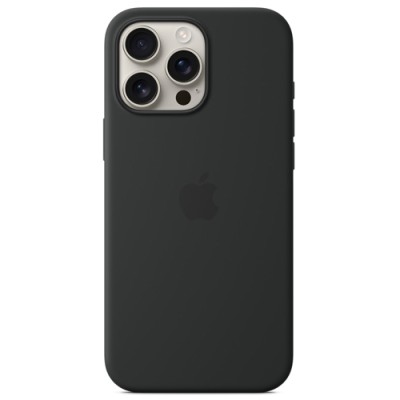 Coque en silicone pour iPhone 16 Pro Max