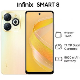 infinix Smart 8 4G 64Go Stockage - 3Go RAM