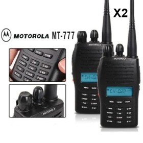 Pack de Talkie walkie Motorola MT-777