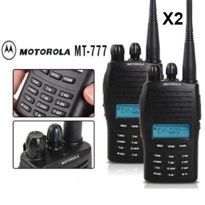 Pack de Talkie walkie Motorola MT-777