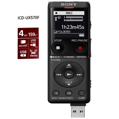 Enregistreur vocal Sony ICD-UX570F