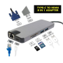 Adaptateur USB-C To HDMI/HDTV+USB 3.0 8 En 1