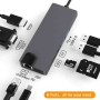 Adaptateur USB-C To HDMI/HDTV+USB 3.0 8 En 1