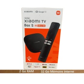 Xiaomi TV Box S 3e Gén 4K 2Go RAM/32Go