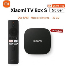 Xiaomi TV Box S 3e Génération 4K (2GB RAM/32GB)