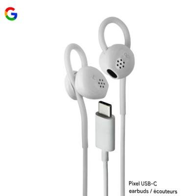 Google Earbuds Écouteurs filaires USB-C