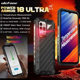 Armor 18 Ultra 5G 12Go/512 Go 108MP 9600 mAh