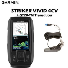 Garmin Striker Vivid 4cv avec sonde GT20-TM