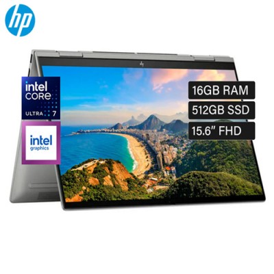 HP Envy X360 15 Core Ultra 7  512 Go SSD Écran Tactile