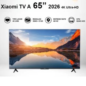 Xiaomi TV A 65" 2026 4K Ultra-HD Android