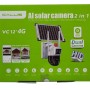 Caméra solaire 2 en 1 Calus 4G