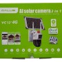 Caméra solaire 2 en 1 Avec SIM 4G Calus AI