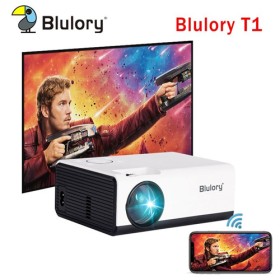 VidéoProjecteur Blulory T1 Wi-Fi 5G
