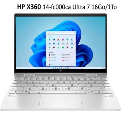 HP Envy X360 14-fc000ca Ultra 7 16Go/1To