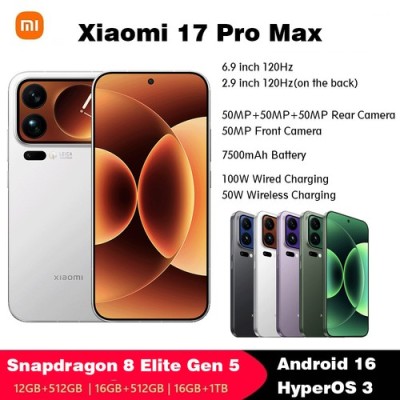 Xiaomi 17 Pro Max 5G 16 Go/512 Go