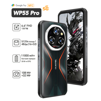 Oukitel WP55 Pro 5G 16/512Go 11000mAh