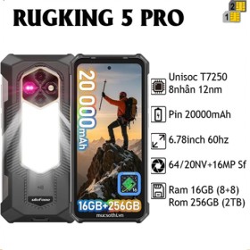 Ulefone Rugking 5 Pro 8 Go/256 Go 20 000 mAh