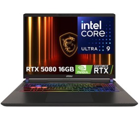 MSI Vector 16 HX Ultra 9 RTX 5080 NVIDIA GeForce RTX 5080 16GB