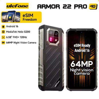 Armor 22 Pro 4G eSIM 8 Go RAM - 256Go 6600 mAh