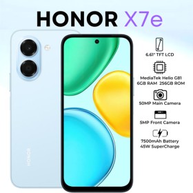 Honor X7e 4G 6/ 256Go 50 MP