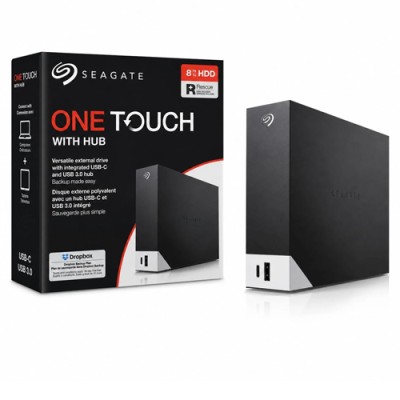 Seagate One Touch 8 To Avec Hub
