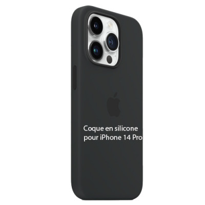 Coque en silicone pour iPhone 14 Pro
