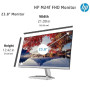 Moniteur HD intégrale HP M24f Full HD (1 920 x 1 080)