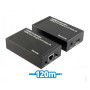 HDMI Over Ethernet 120m(Extendeur HDMI 120m)