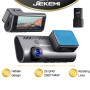 Caméra de voiture Jiekemi KM500 4K HD Wi-Fi et GPS