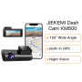 Caméra de voiture Jiekemi KM500 4K HD Wi-Fi et GPS