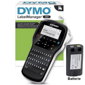 Étiqueteuse DYMO LabelManager 280 rechargeable